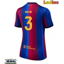 Barcelona Alejandro Balde #3 Replica Home Shirt Ladies 2026-27 Short Sleeve